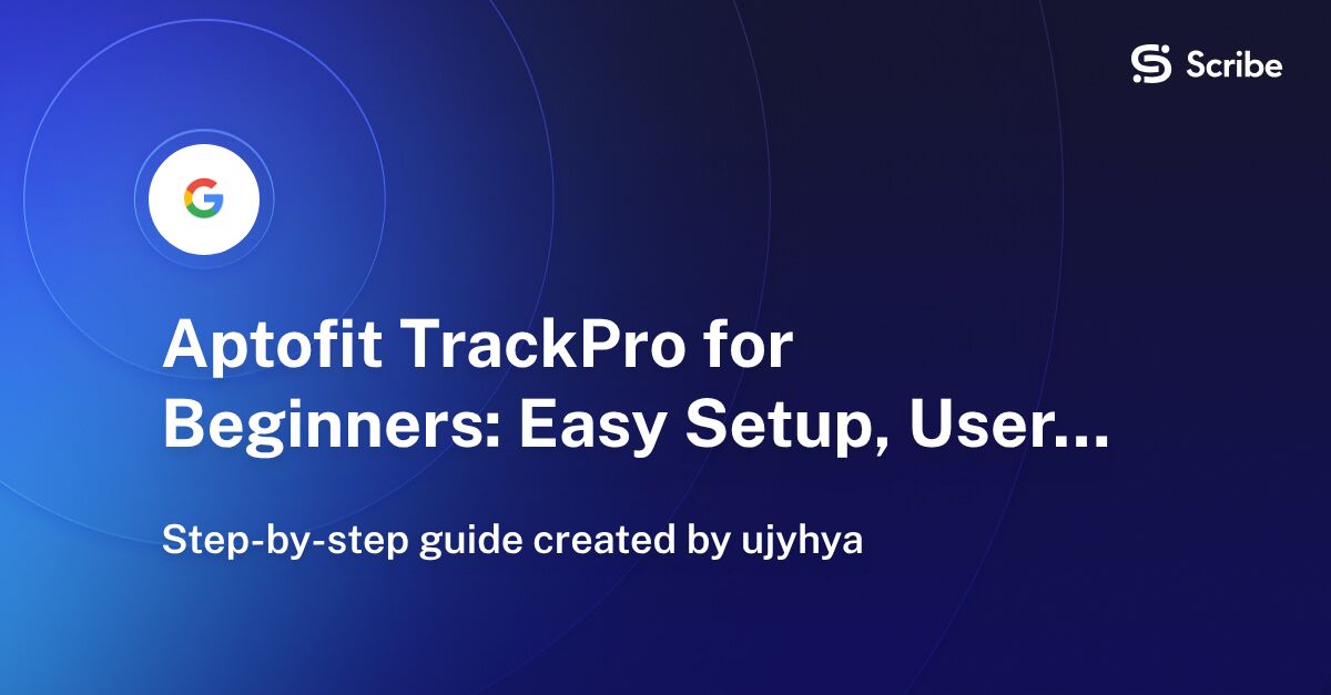 Aptofit TrackPro for Beginners: Easy Setup, User Experience, and Full ...