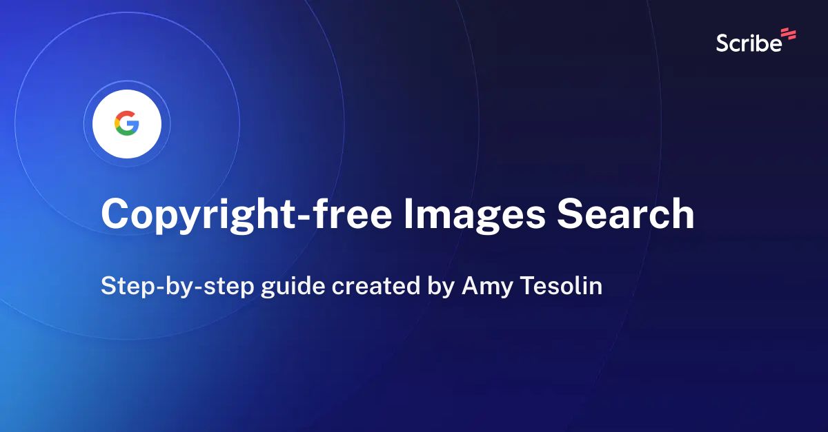 Copyright-free Images Search | Scribe