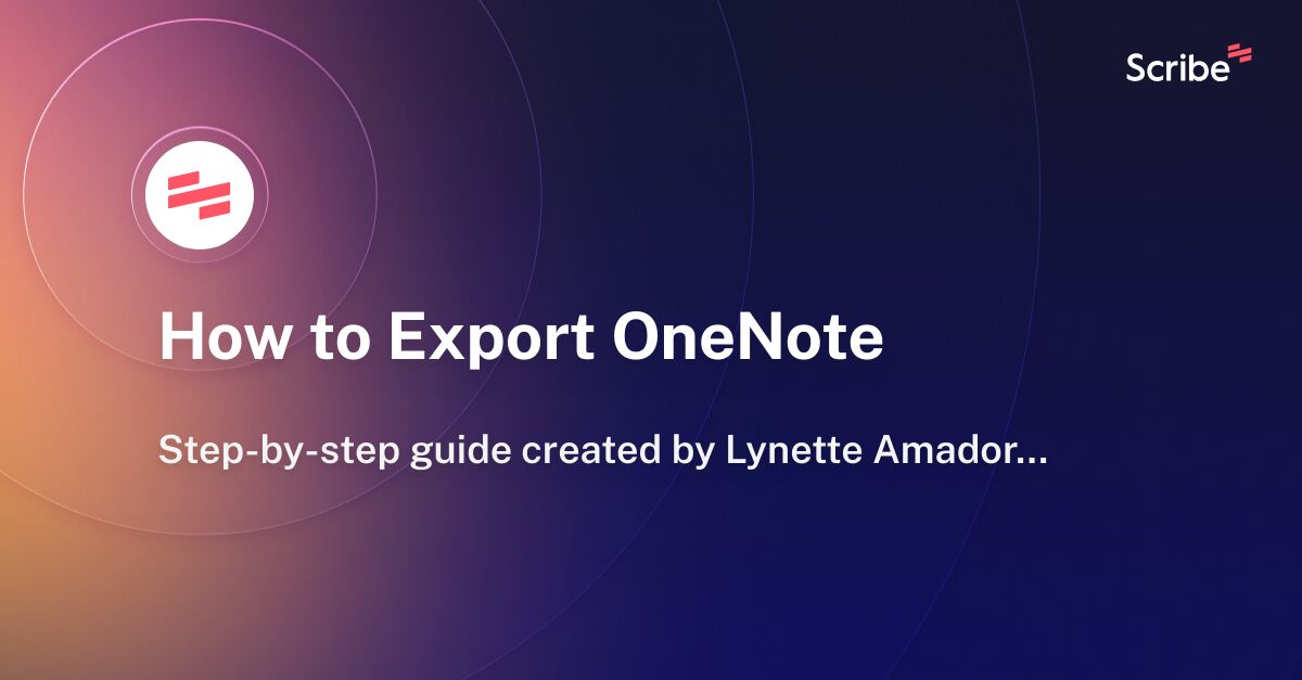 how-to-export-onenote-scribe