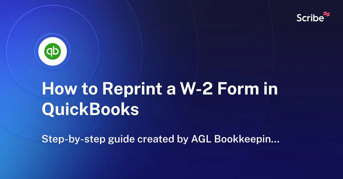 how-to-reprint-a-w-2-form-in-quickbooks-scribe