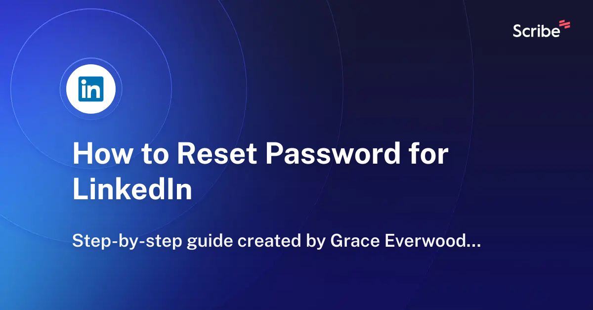 how-to-reset-password-for-linkedin-scribe