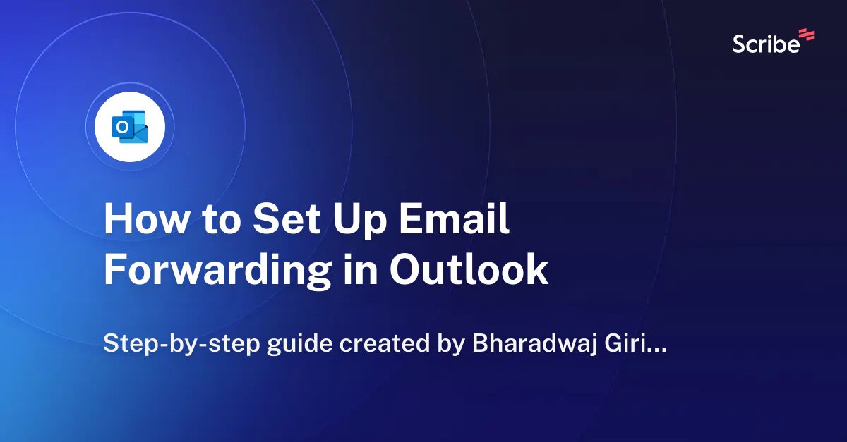 how-to-set-up-email-forwarding-in-outlook-scribe