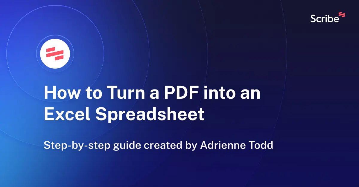 how-to-turn-a-pdf-into-an-excel-spreadsheet-scribe