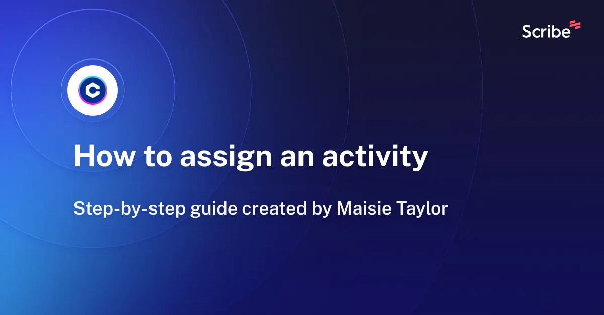 define assign activity