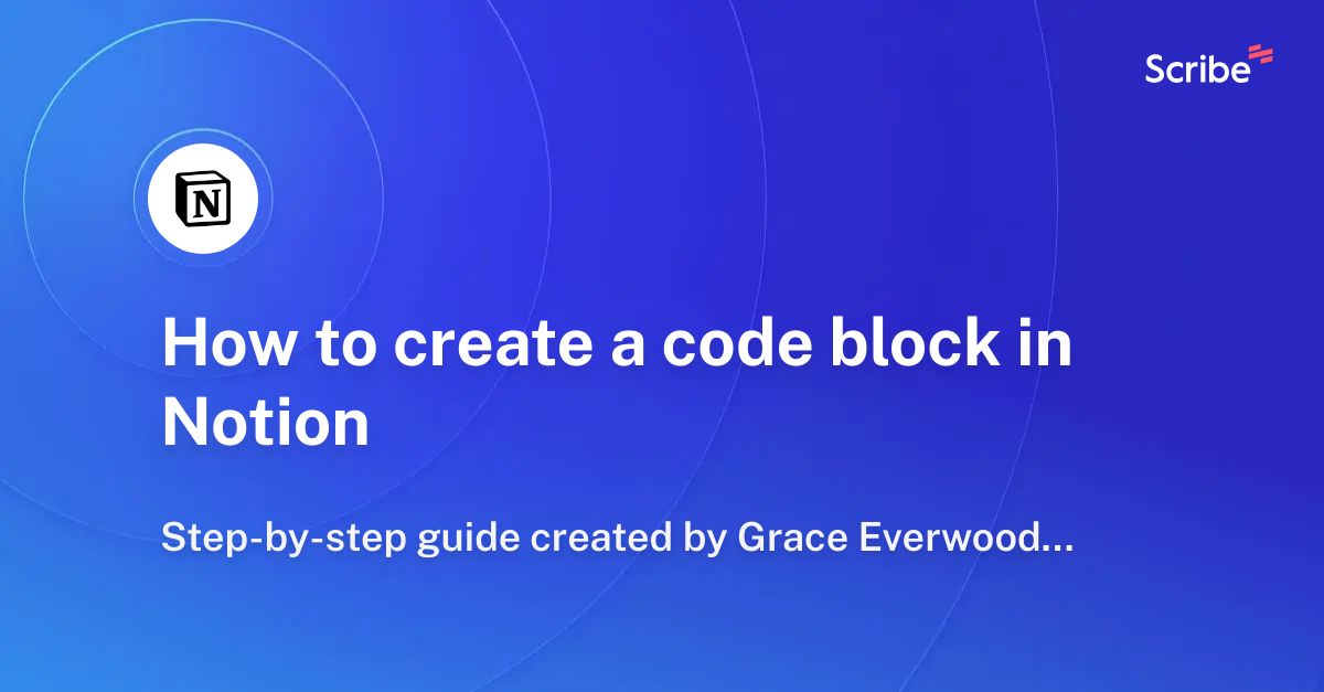 Code blocks – Notion Help Center