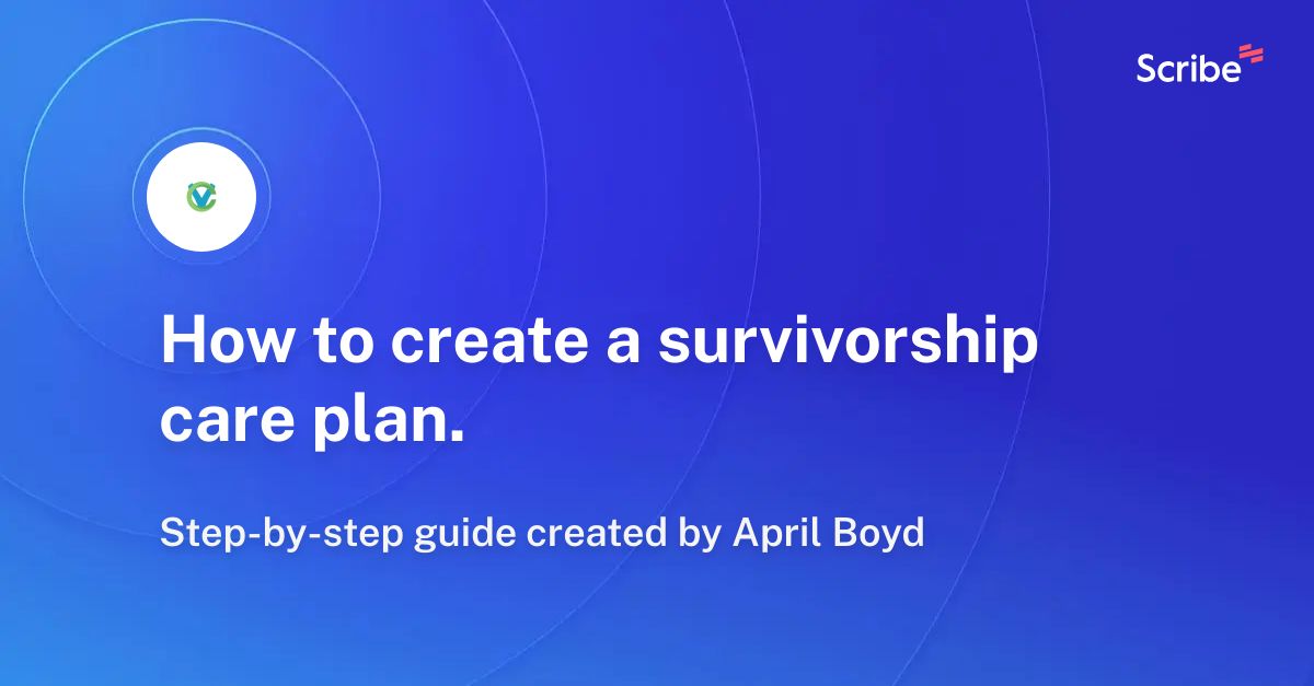 journey forward survivorship care plan template