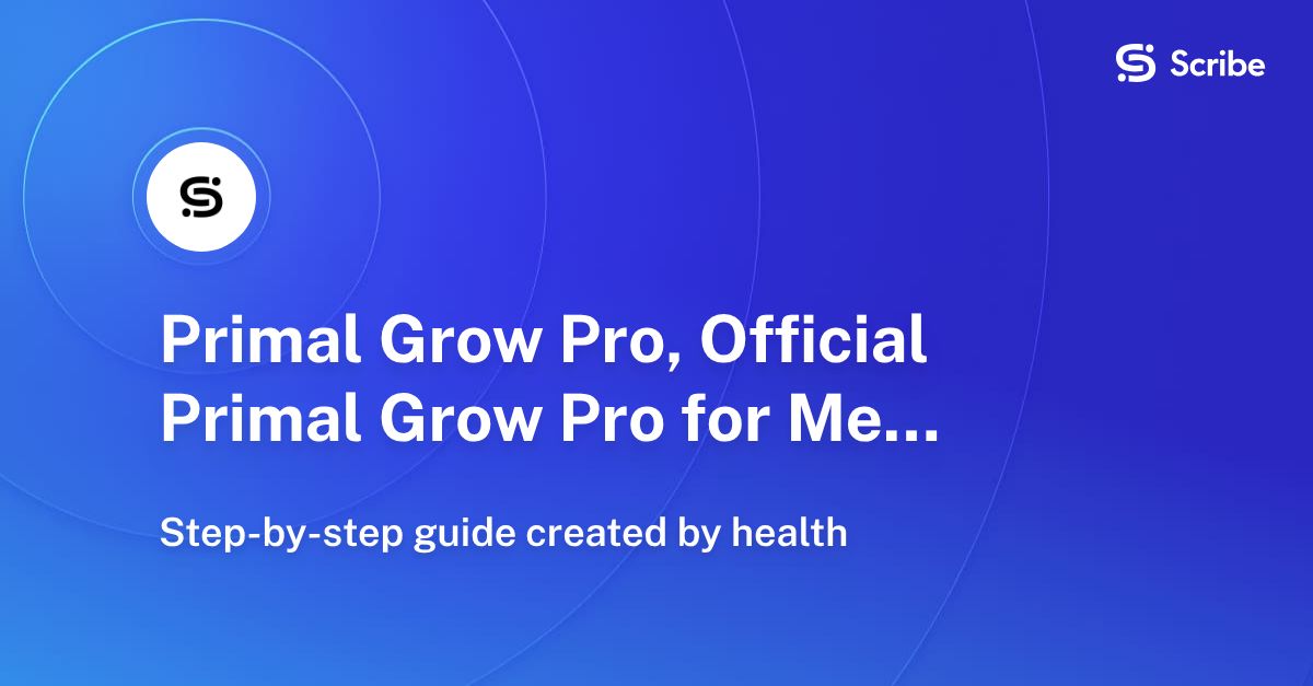 Primal Grow Pro, Official Primal Grow Pro for Men, Boost Stamina and ...