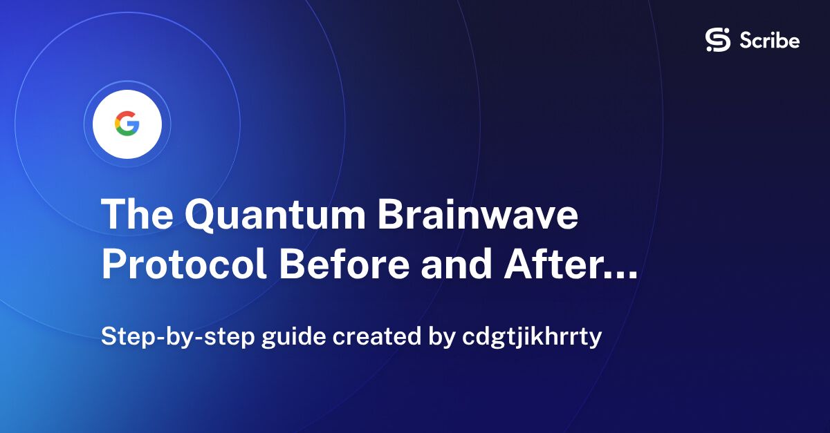 The Quantum Brainwave Protocol Before and After Results: Can Brainwave ...