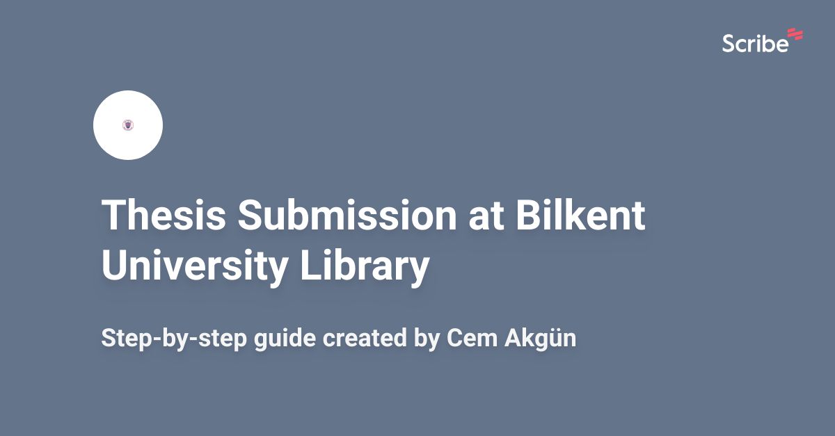 library thesis submission