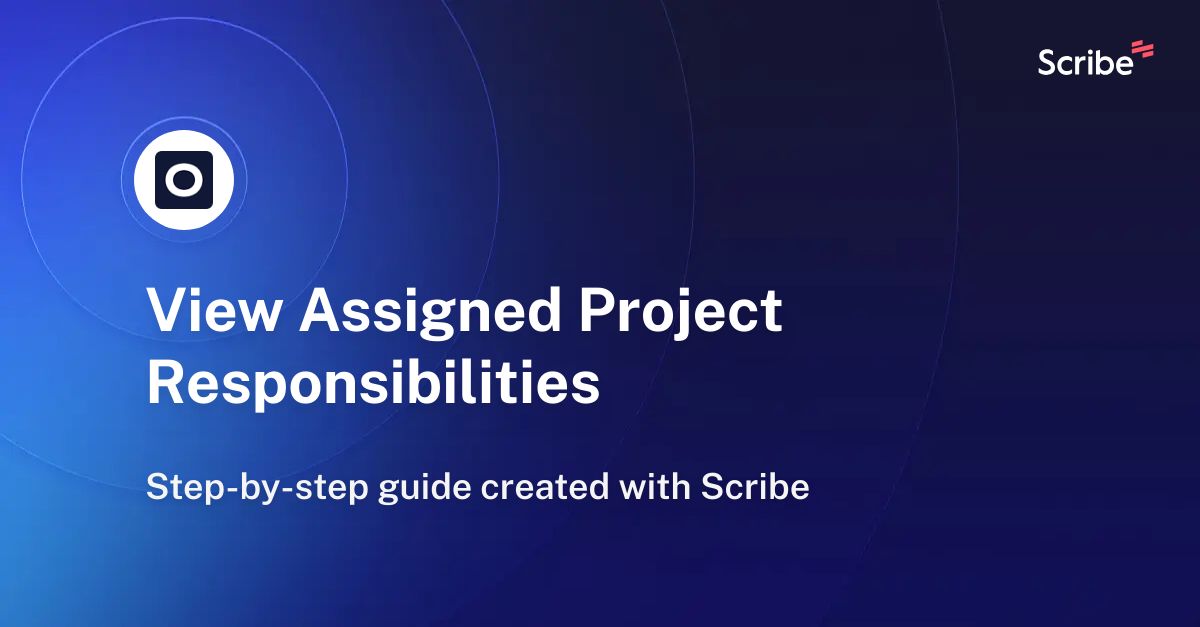 view-assigned-project-responsibilities-scribe