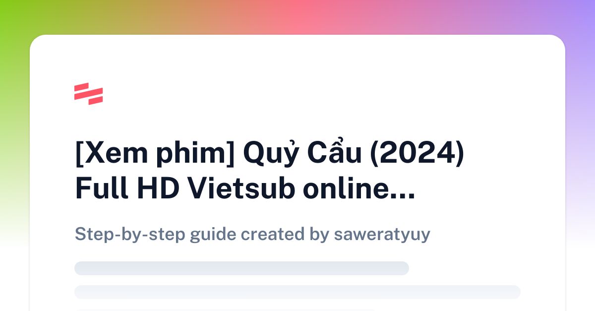 [Xem phim] Quỷ Cẩu (2024) Full HD Vietsub online | Scribe